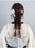 ロング美髪おくれ毛前髪カット韓国ヘア_ba528771