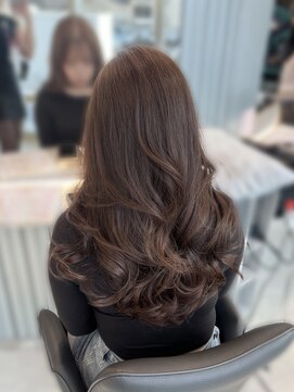 ジーナリア(Xena ria) 《Kaho》ブラウンベージュ トーンアップ 韓国ヘア