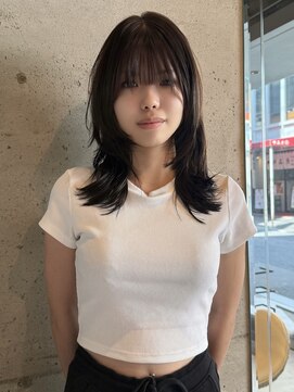 ニール(nier) ハッシュカット/レイヤーカット/ミディアムレイヤー/韓国ヘア