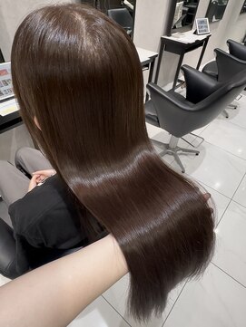 フォルテ プリモ 焼津 藤枝(FORTE PRIMO) ココアブラウン/髪質改善/ダブルカラー:透明感カラー/韓国/焼津