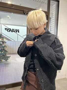 ワープ 青葉台(WARP) ブリーチ／カラー／ショートヘア／白髪染め