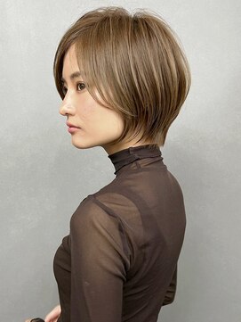 20代30代ショートボブレイヤーカットレイヤーボブ