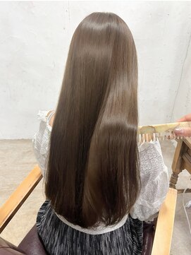 アリー 原宿 表参道(ALLY) ALLY稲木　髪質改善×グレージュカラーで柔らか艶髪