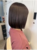 切りっぱなしボブ