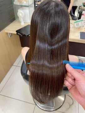 キャパ(CAPA) 髪質改善×透明感ベージュカラー(茅ヶ崎/20代/韓国ヘア)