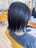 モリオ フロム ロンドン 成増店&nbsp;【morio成増/児玉】 外ハネボブ 黒髪