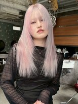 ラッドルーム(LAD ROOM.)&nbsp;セクションカラー/デザインカラー/ホワイトピンク/ケアブリーチ