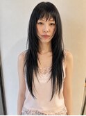 ロングレイヤー/ロングウルフ/スリークカット