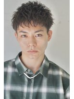 メイキー メンズ 本厚木(MA-IKI)&nbsp;刈り上げツーブロックマッシュショート無造作メンズヘア