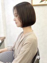 オウル(Owll)&nbsp;＊ナチュラルブラウンのコンパクトミニボブ＊