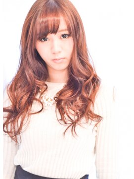 スノッブリコ(snob rico) 【snob rico】wカール×シアーミルクカラー