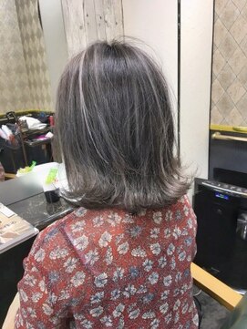 アンク クロス 吉祥寺店 ハイフィックハイライト プラチナグレー_▼