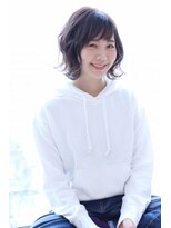 ピーディーフィノ 大通(PD fino) 切りっぱなしボブ×ハイライトグラデーション