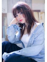 レニーバイエース(LANY by ACE)&nbsp;【LANY 横浜】 シースルーバング×ラベンダーピンク