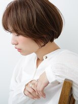 ルータス(loutus) 【loutus】丸みショート×アッシュベージュ/秋カラー