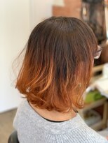ヘアースペース アモール(Hair Space Amor)&nbsp;オレンジグラデーション