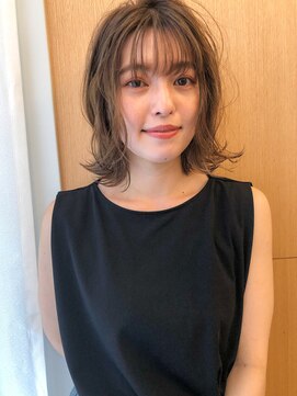 アコロン 吉祥寺(acoron.) 小顔×エアリーミディ×イルミナカラー×黒髪×吉祥寺