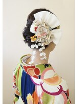 ヘアアンドメイクジップ恵比寿 (Hair＆Make ZIP)&nbsp;卒業式 シニヨン 袴 着付け