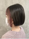 つやボブインナーカラー