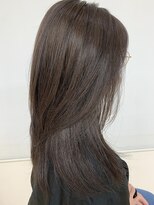 クオリス 上板橋店(QUALIS) ツヤ髪/レイヤー/ラベンダーアッシュ/透明感/グレージュ/20代