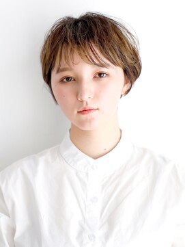 ネリー 銀座(NERIE) 似合わせカット大人かわいい前髪ふんわりショート[銀座/銀座駅]