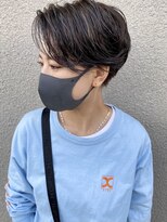 ヘアーデザイン ビビッド(HAIR DESIGN VIVID)&nbsp;ハンサムショート×ハイライト