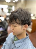 ナチュラルふんわりパーマ