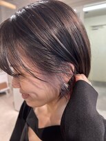 ユミリーバイルコル(umily by RuCOR.)&nbsp;イヤリングカラー/モード/イメチェン/ダークアッシュ