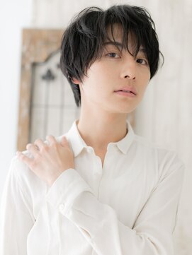 グルーミングサロン バーバー キャッスル 北浦和西口(Grooming salon Barber Castle) 前髪パーマでこなれヘア好感度束感ショート！L