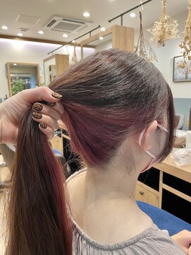 シーバイシオン(Sea by sion) インナーカラーピンク/ピンクベージュ /20代/30代/40代/50代