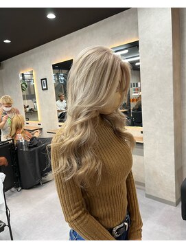 ラピス 大阪心斎橋店(Lapis) 外人風ブロンドスタイル