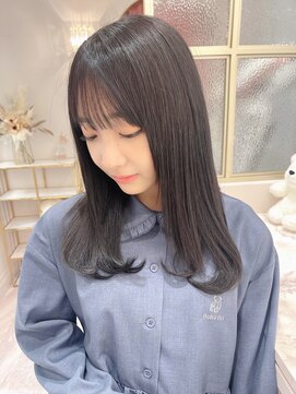 ランド 原宿表参道(LAND) グレージュカラー/ボブウルフ/黒髪カタログ/ココアベージュ/20代