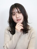 ビュートリアム 梅田(BEAUTRIUM)&nbsp;ミディアムヘア/外ハネロブ/シースルー/韓国/茶屋町/梅田/大阪