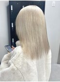 3081ニュアンスカラープラチナグレージュハイトーンカラー
