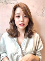ダークアッシュ イヤリングカラー ヨシンモリ　韓国　ショート