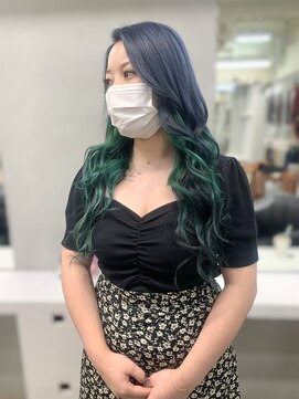 ディア(.eer) 【.eer/ディア】ネイビーブルー/グリーン/インナーデザイン