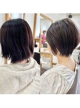 お客様BEFORE→AFTER　【ショート、ボブ、ショートボブ】