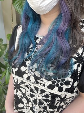 バレ(BALE) 滋賀/草津/インナーカラー/デザインカラー/サリーカラー