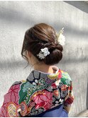 卒業式/成人式/着付け/振袖/袴/ヘアセット