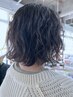 カット+パーマ　