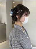 おくれ毛カット