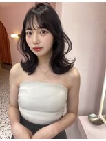 ボタン シブヤ(VOTAN SHIBUYA)&nbsp;ラベンダー/グレージュ/韓国ヘア/渋谷/レイヤー/顔まわり