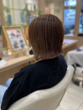 アッシュ 行徳店(Ash) 白髪ぼかしフレーミングカラー×ハイライト×ハイトーンベージュ