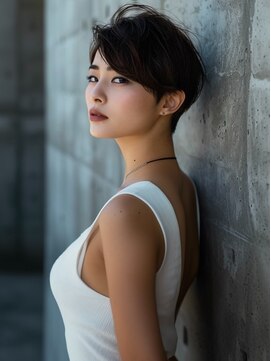 アルトリスト(Altruist Aging×HAIR&SPA) ☆イメチェンピンクベージュアンブレラカラー前髪クールショート