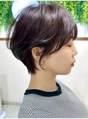 30代40代50代大人ナチュラルレイヤーショートボブ
