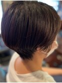 小顔エアリーショートボブ