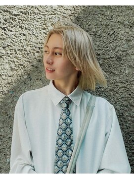 メゾンアクア 表参道(Maison ACQUA) =メンズボブ/スパイキーショート/ニュアンスパーマ／MEN’S HAIR