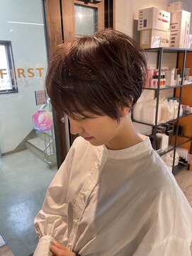 シャンプーボーイアネックス(SHAMPOO BOY Annex) 大人可愛いショート 20代30代40代丸みショートボブ◎長崎/佐世保