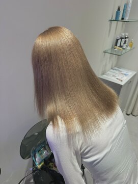 プライズ 成増店(prize) ミルクティーベージュダブルカラーハイトーン成増