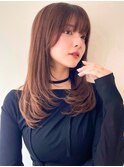 ☆姫カットレイヤー/マロンベージュ/韓国風巻き/立川レイヤー